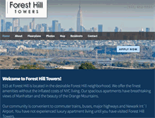 Tablet Screenshot of foresthilltowersapts.com